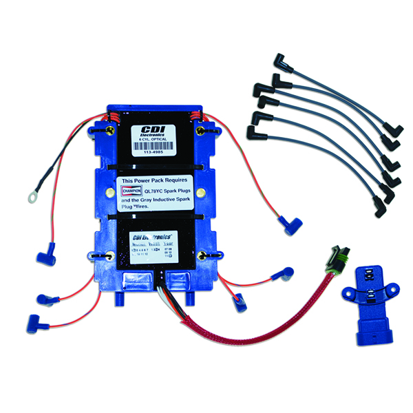 Cdi Elec. Johnson/Evinrude Power Pack Kit - 6 Cyl. 150/175HP (1991-06)