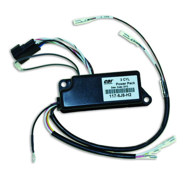 Cdi Elec. Yamaha Ignition Pack - 3 Cyl. 25/30HP (1999-02)