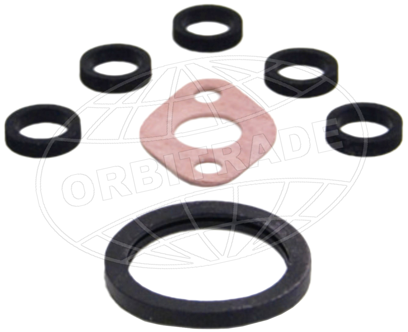 Orbitrade water pipe gasket set D5