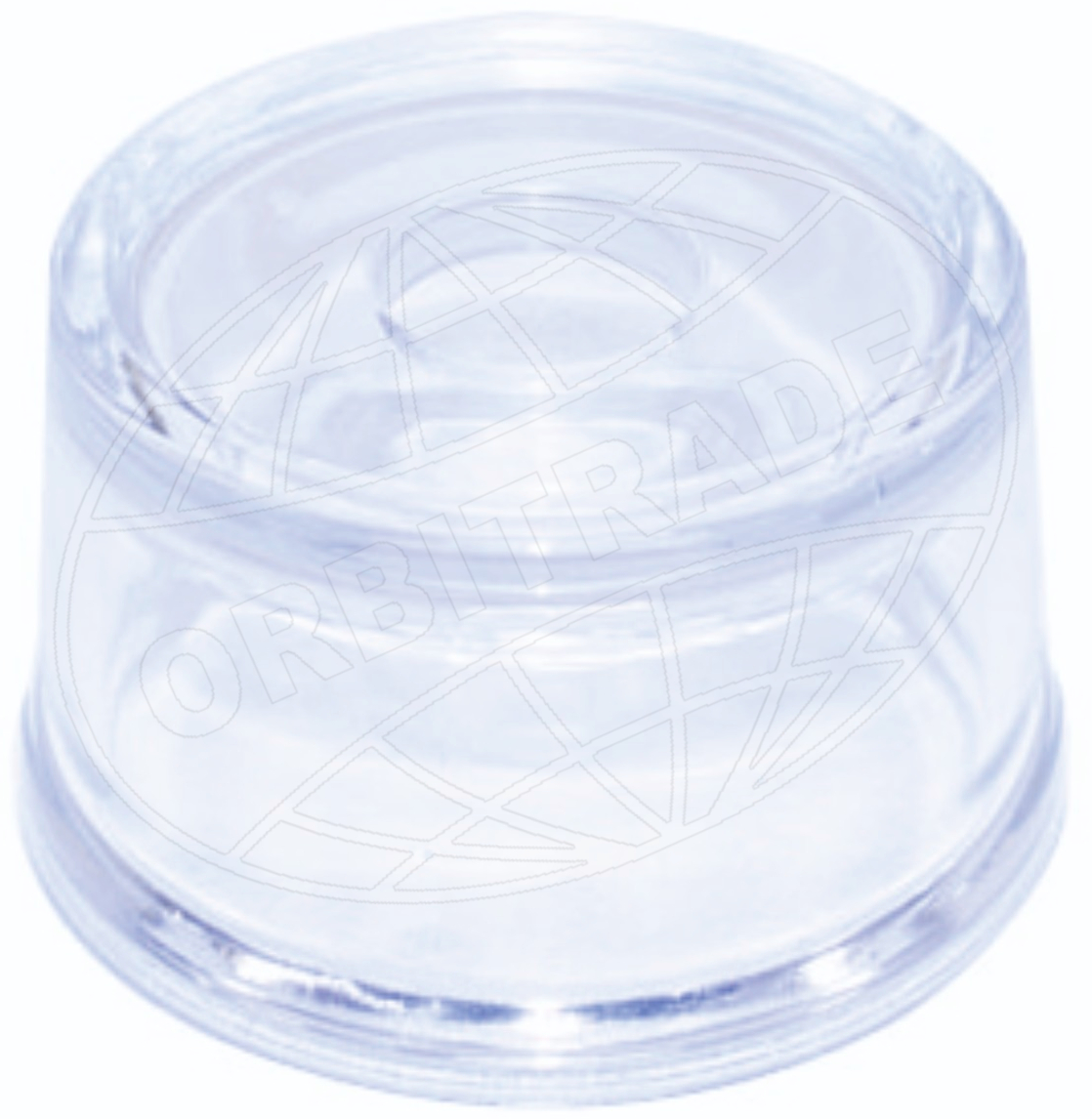 Orbitrade glass bowl