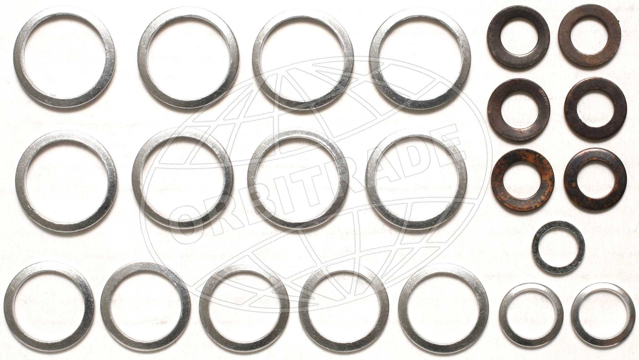 Orbitrade sealing washer kit Volvo Penta D17