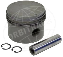 Orbitrade piston