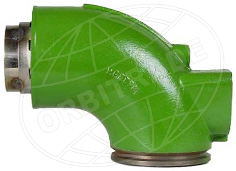 Orbitrade exhaust bend