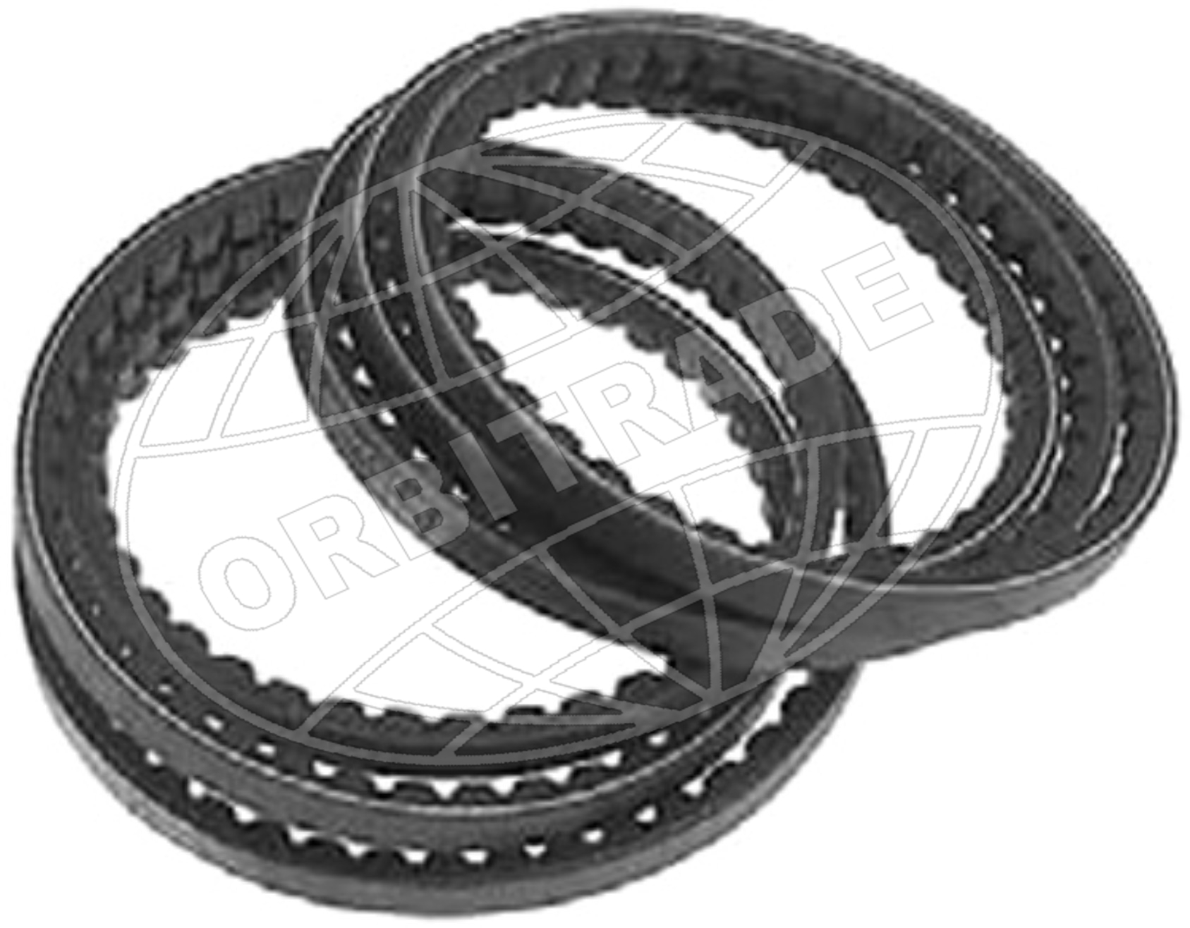 Orbitrade belt kit 2 belts incl.