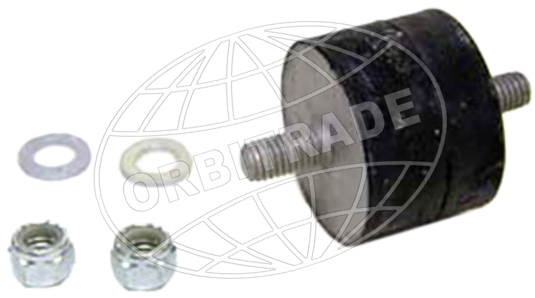 Orbitrade rubber block