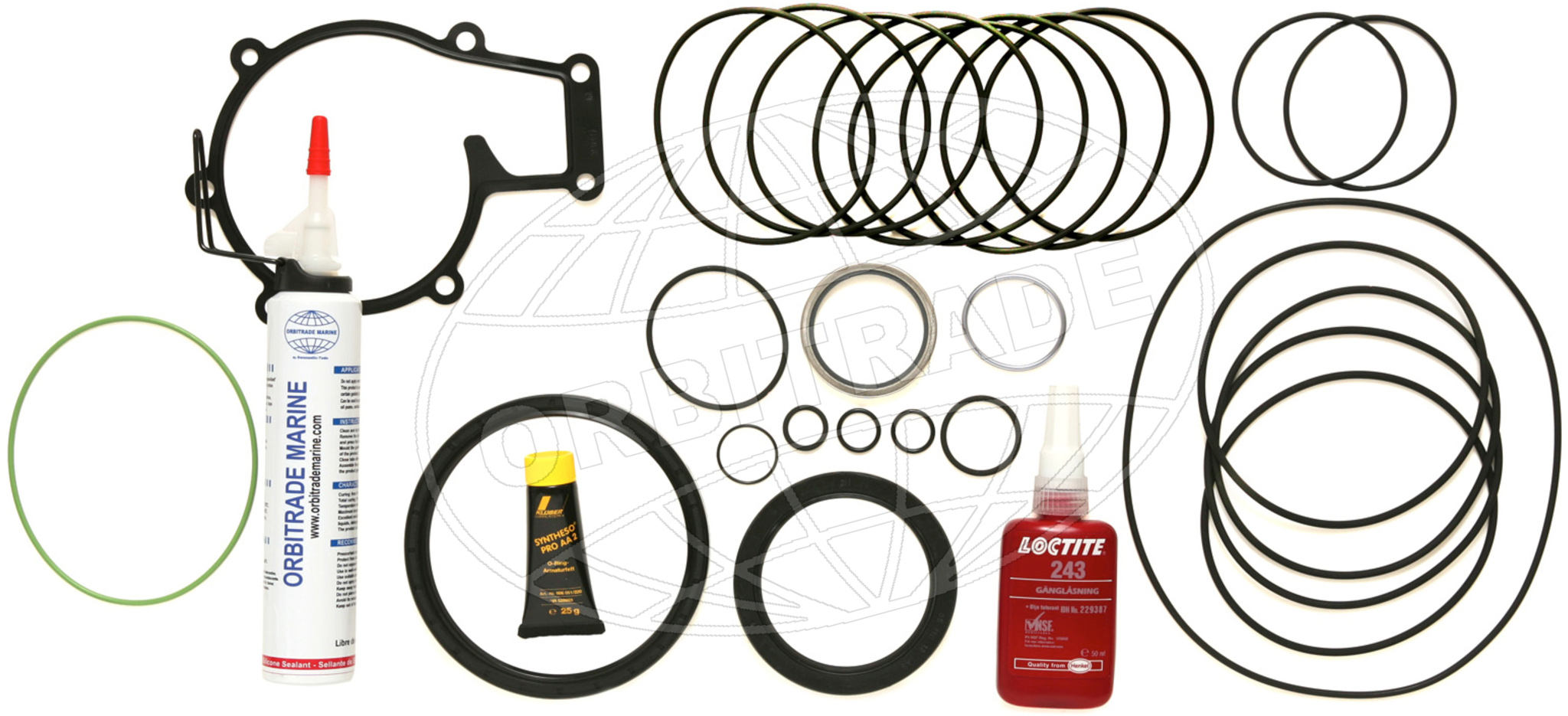 Orbitrade gasket set