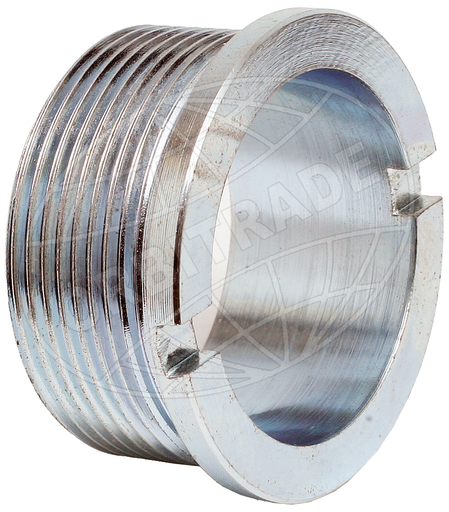 Orbitrade bushing for pivot pin