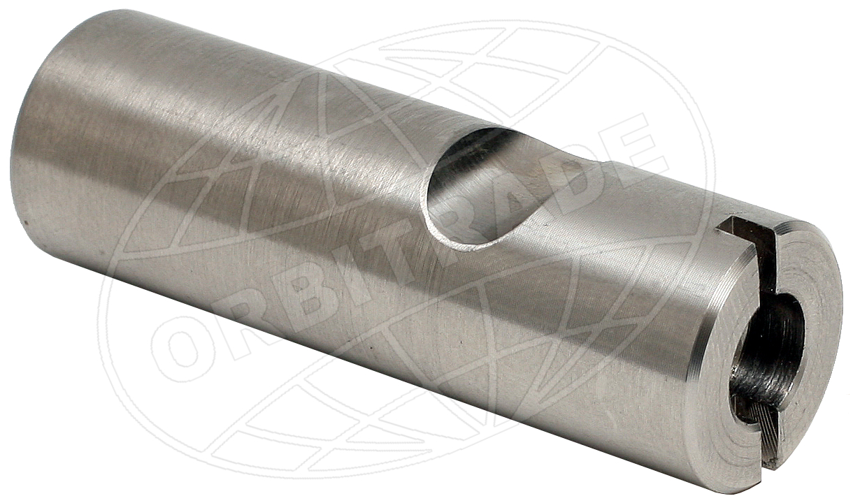 Orbitrade bushing for pivot pin