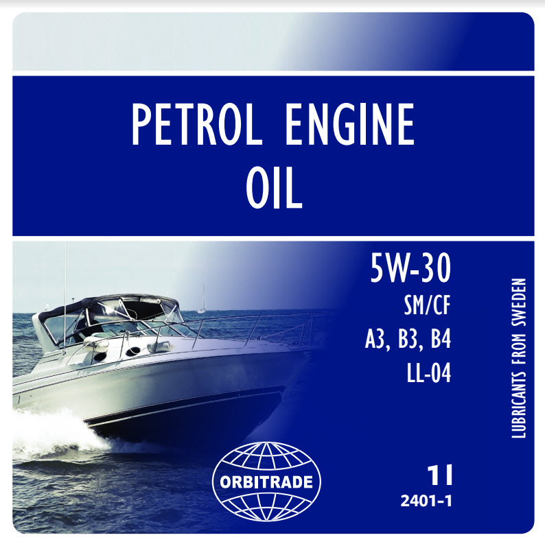 Orbitrade Engine oil 5w-30.210L