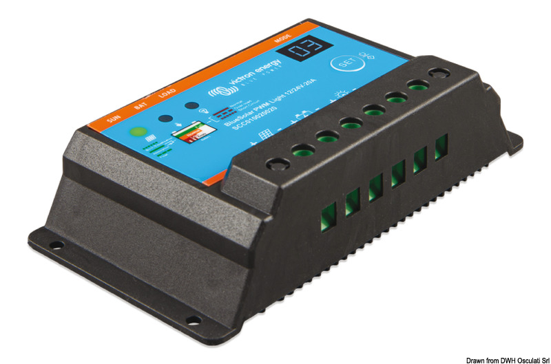 BlueSolar PWM-Pro Charge Controller 12/24V-20A