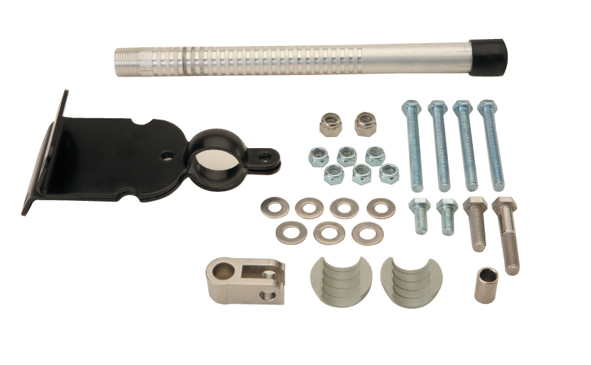 Transom mount front hook up galvanized