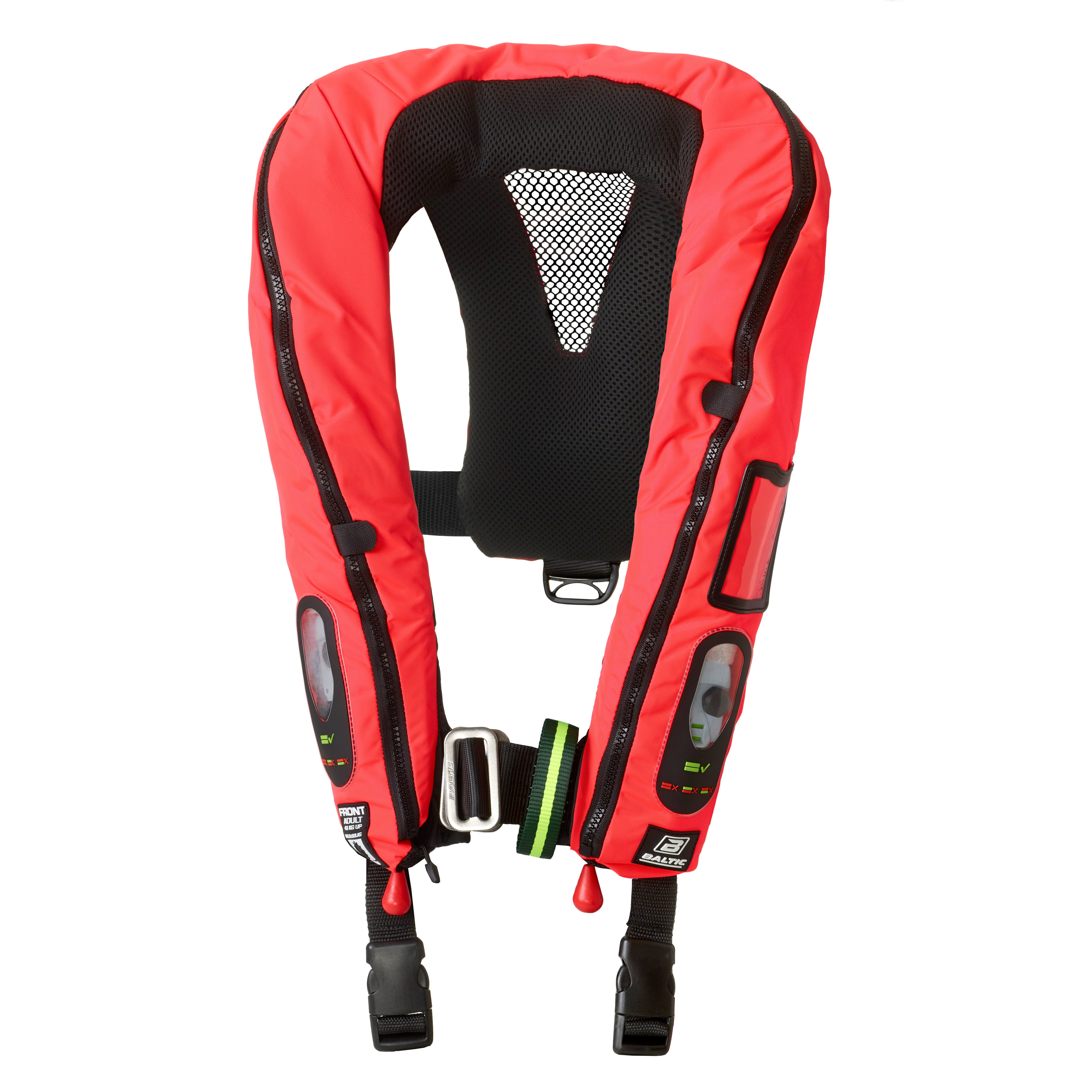 Baltic Legend 305 M.E.D./SOLAS harness inflatable lifejacket rozzo 43+kg