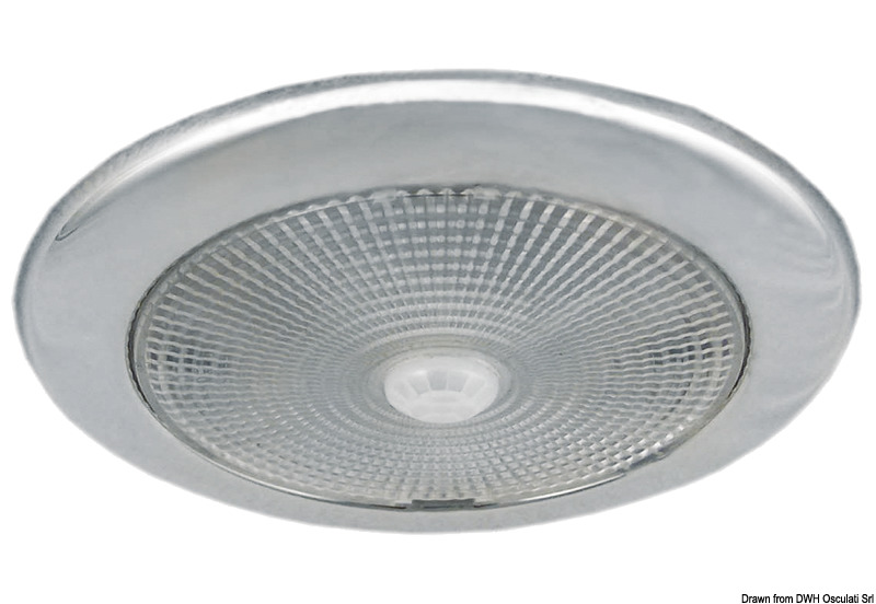 Ceiling light w/ 5 white and 4 red LEDs