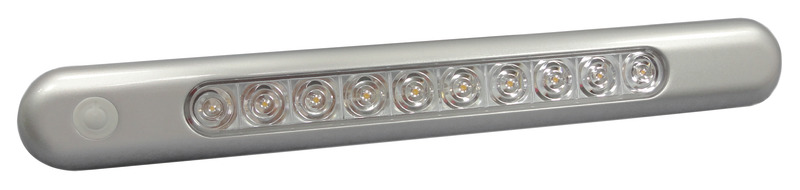 Free-standing LED light chromed 310x40x11.5 mm