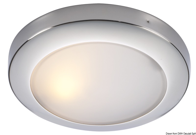 Polaris mirror polished ceiling light 12/24V 5W