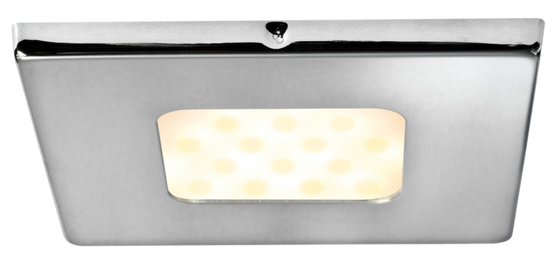 Aruba reduced recess LED light square touch switch