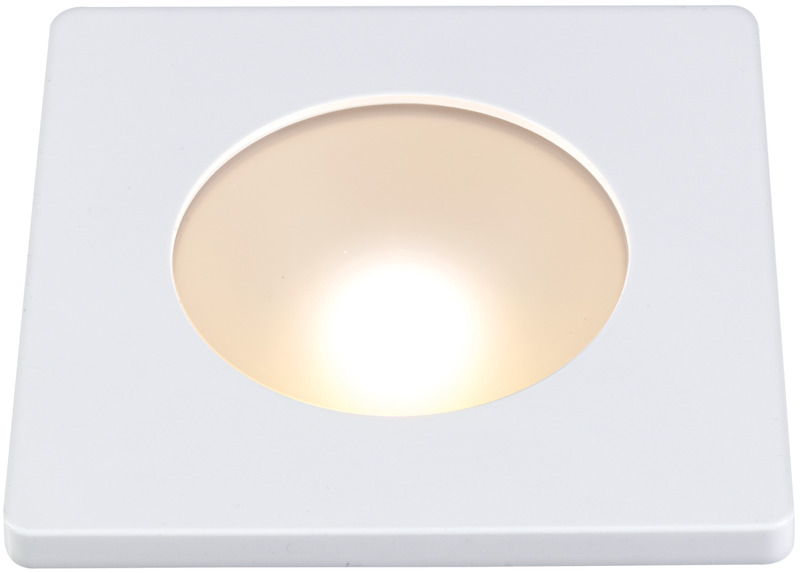 Propus recessed dimmable LED white/red light