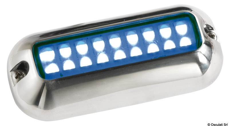 Underwater LED light blue