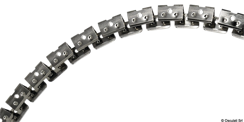 SS flexible support for 2m LED light strip