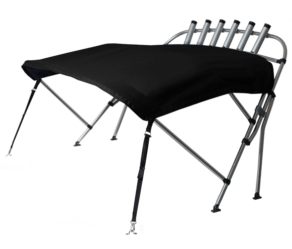 OS WHITEWATER PRO BIMINI 1.9 - 2.1M BLACK + ROCKET LAUNCHER