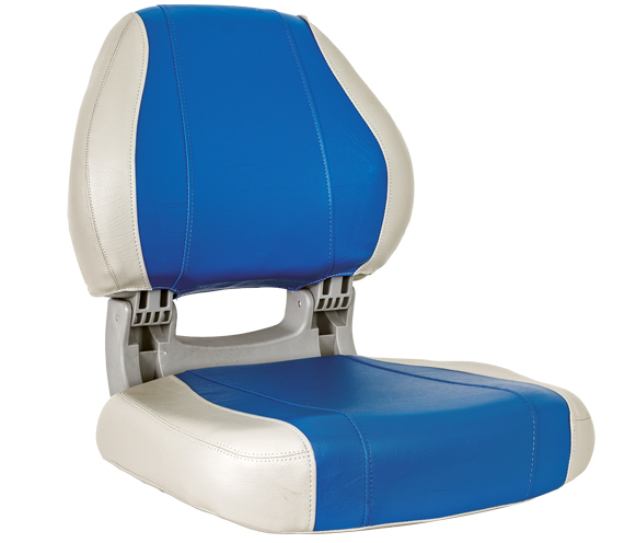 OS SIROCCO FOLDING SEAT -GREY/BLUE