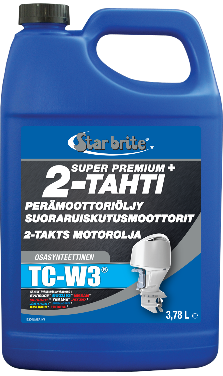 Star brite Super Premium 2-Cycle Engine Oil TC-W3 - 3.78L