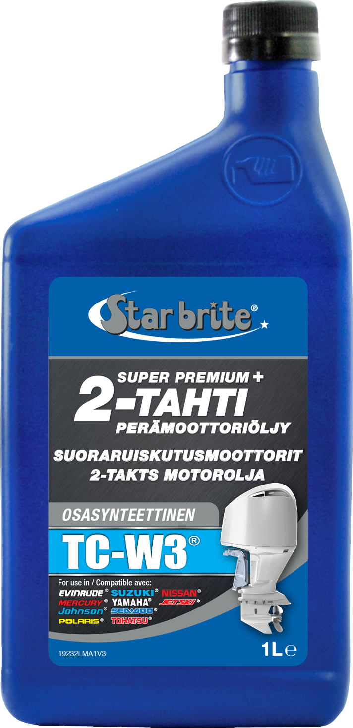 Star brite Super Premium 2-tahti TC-W3 ruiskukoneisiin 1L