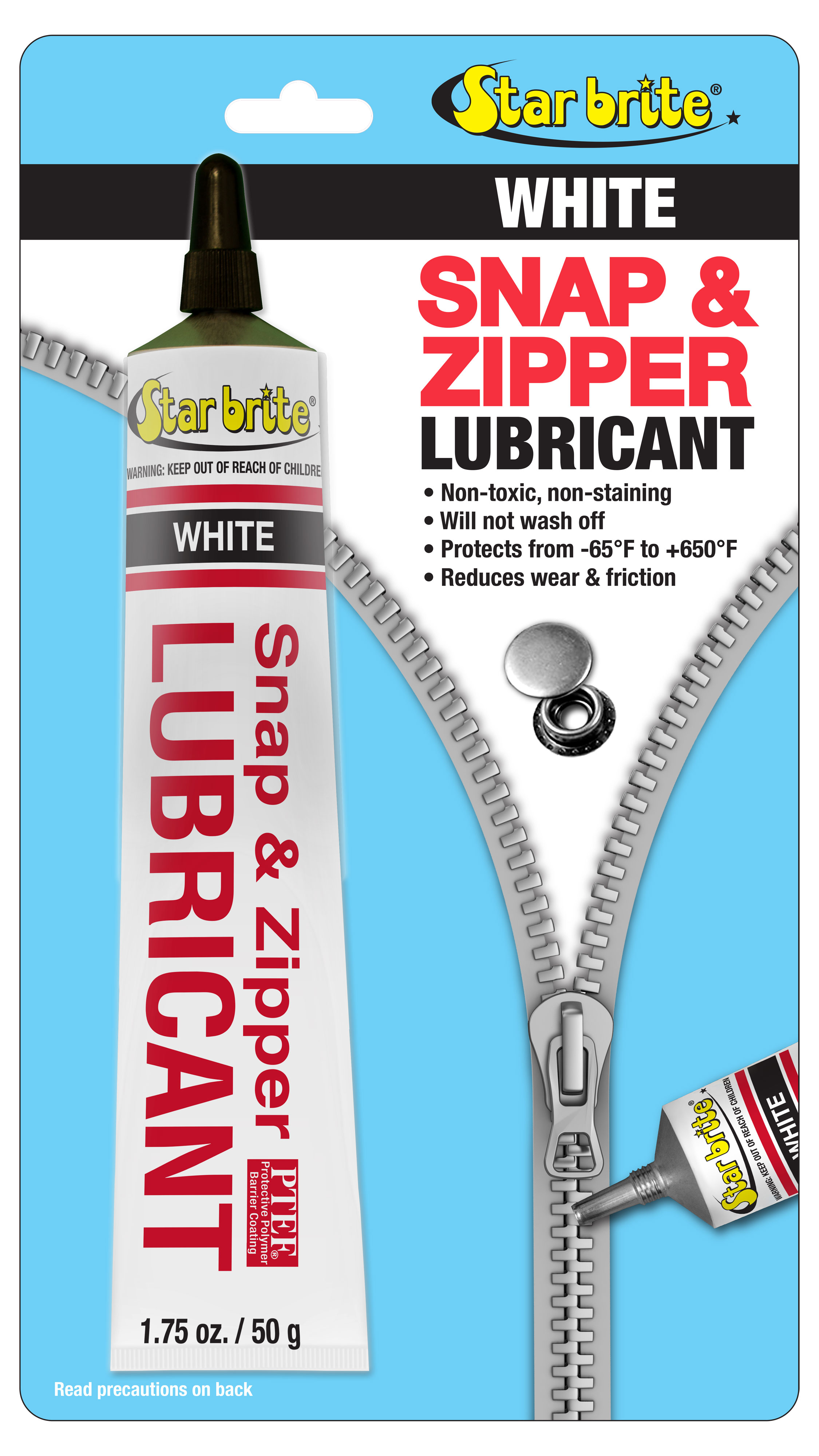 Star brite Snap & Zipper Lubricant 83g