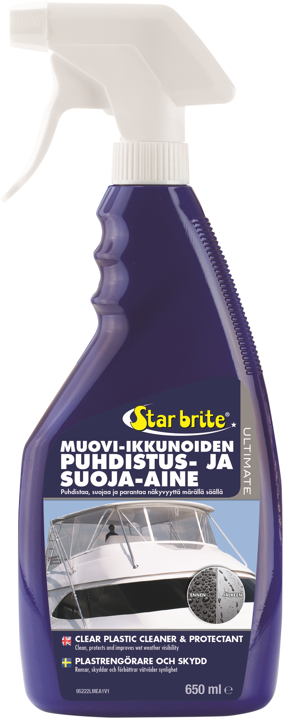 Star brite View Guard Clear Plastic Treatment 650ml spray
