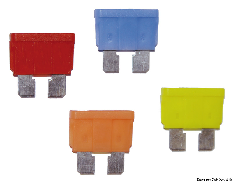 Blade fuse w/warning LED light 30 A