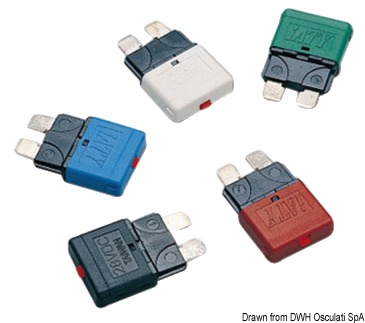 Resettable blade fuse 30 A