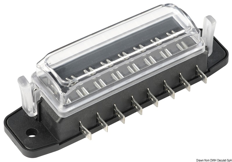 Watertight blade fuse holder box 8 housings