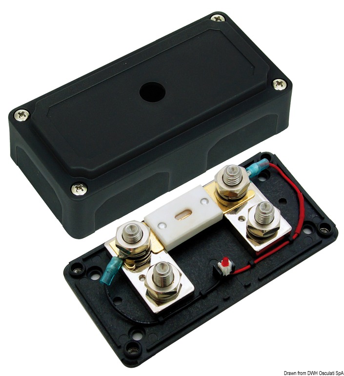 ANL fuse holder, dual terminal box