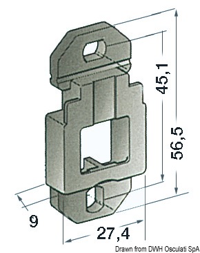 Fuse holder mounting base
