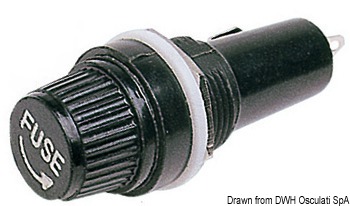 Built-in fuse holder