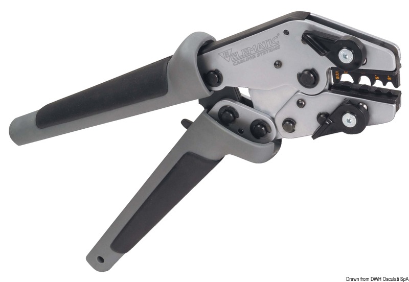 Die kit for 0.5-6 mm2 insulated lugs