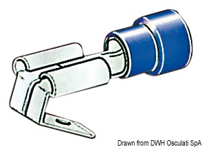 Faston Piggy-Back female pre-insulated 1-2.5mm²