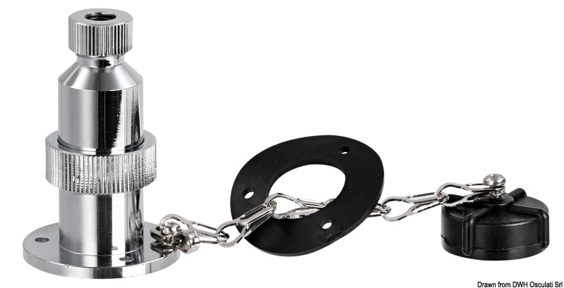 Watertight plug 2 poles