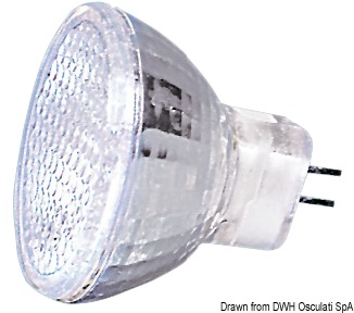 Halogen bulb MR 16 24 V