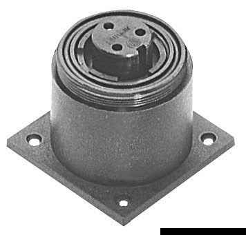 Bulgin 9-pole external socket, female contacts