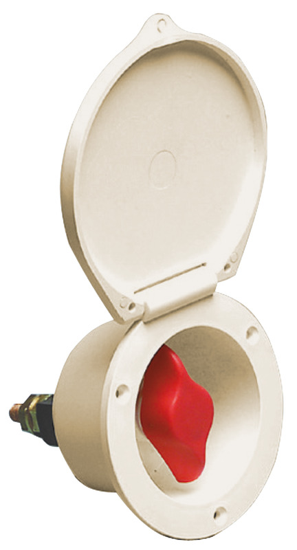 Battery switch Heavy Duty RAL 9010