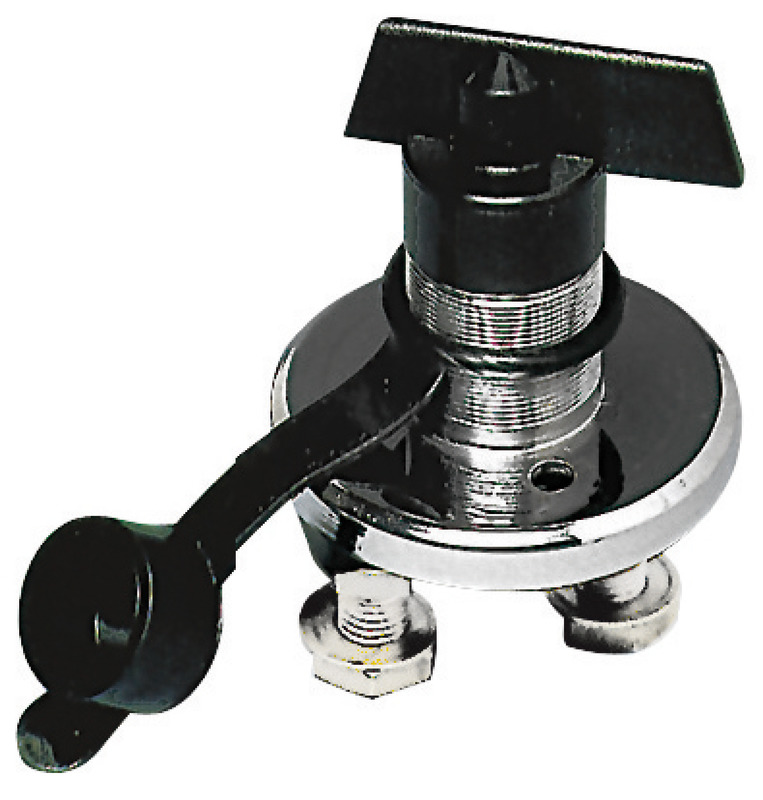 Battery switch black polycarbonate