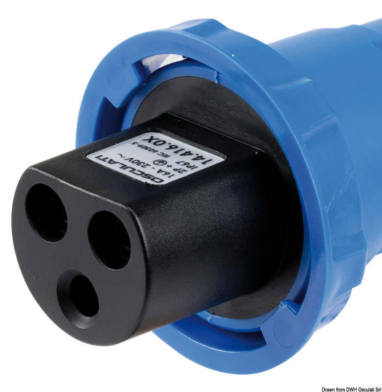 Cruiser 3P plug 16 A 230 V