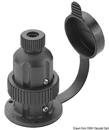 4-pole waterproof plug 5 A