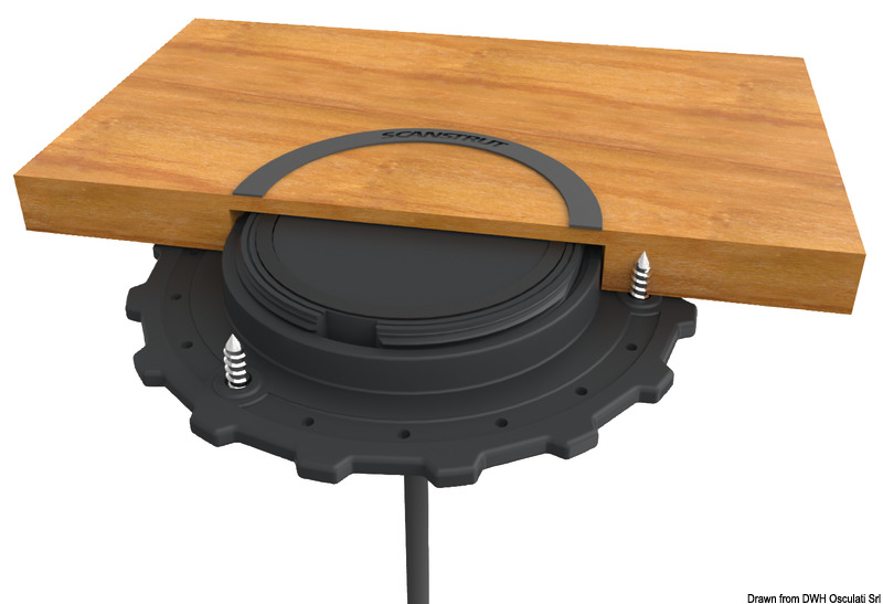 ROKK Hidden watertight wireless charger 10W