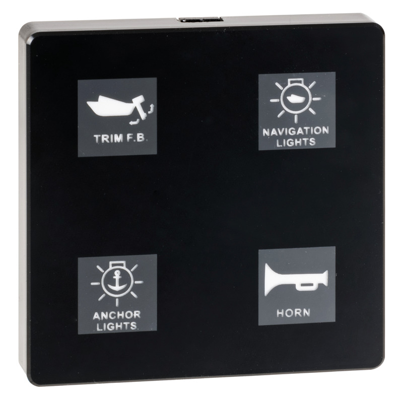 Electric touch panel 4 switches