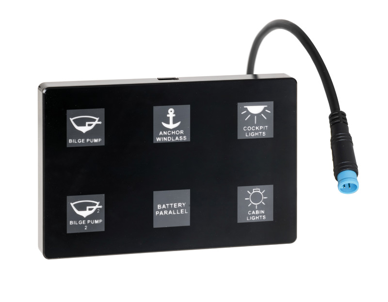 Electric touch panel 6 switches