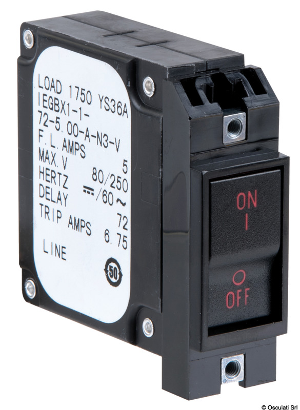 Flush mount lever switch vertical mounting 15 A