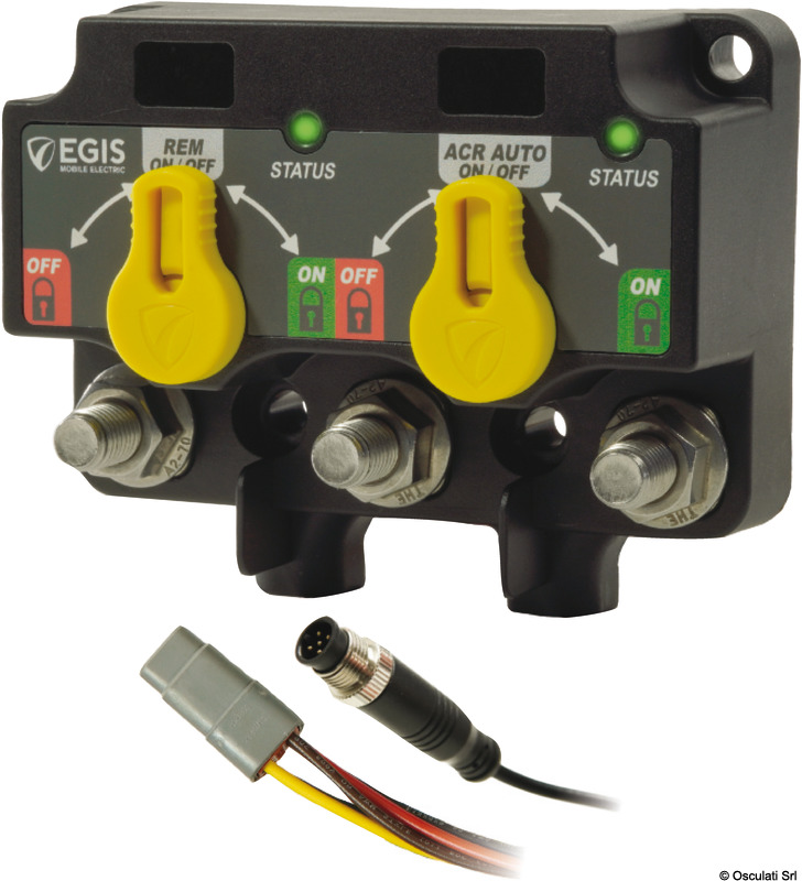 XD NMEA 2000 Dual - (Relay/VSR) w/Knobs - 8P DT