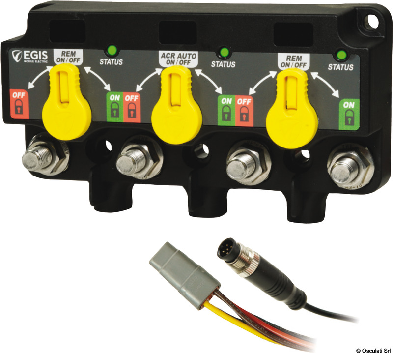 XD NMEA 2000 Triple - (Relay/VSR/Relay) w/Knobs - 12P DT
